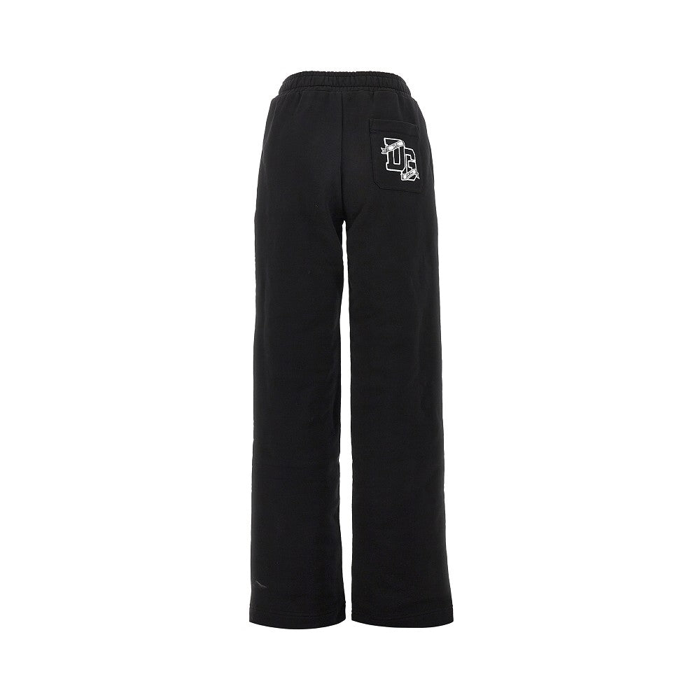 DOLCE&amp;GABBANA 38 dg logo patch sweatpants