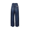 distressed denim oversized pants