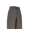 houndstooth balloon cut pants