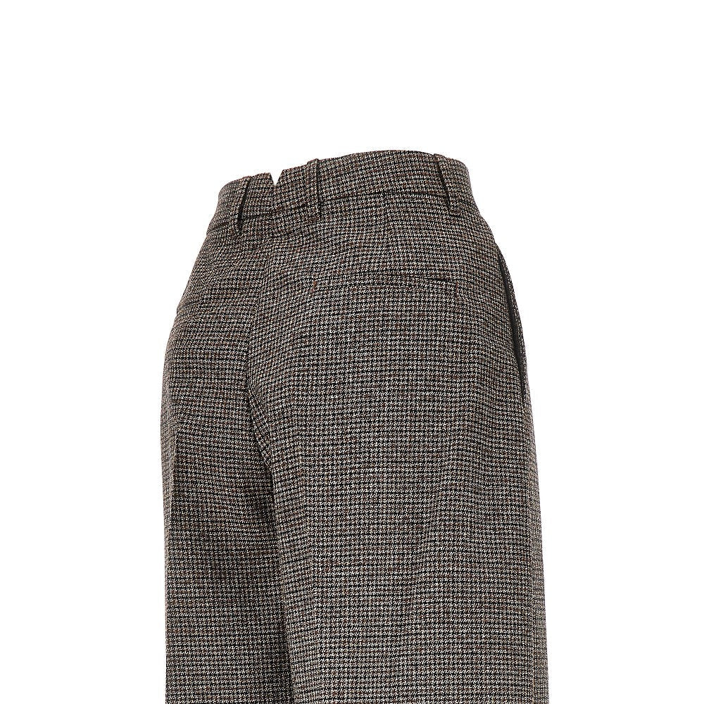 houndstooth balloon cut pants