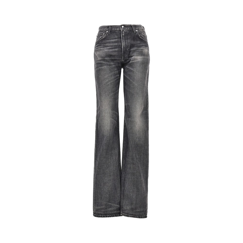star straight-leg jeans