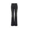 flora vintage effect jeans