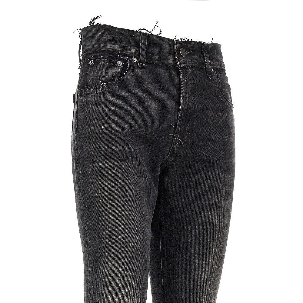 HAIKURE 25 flora vintage effect jeans