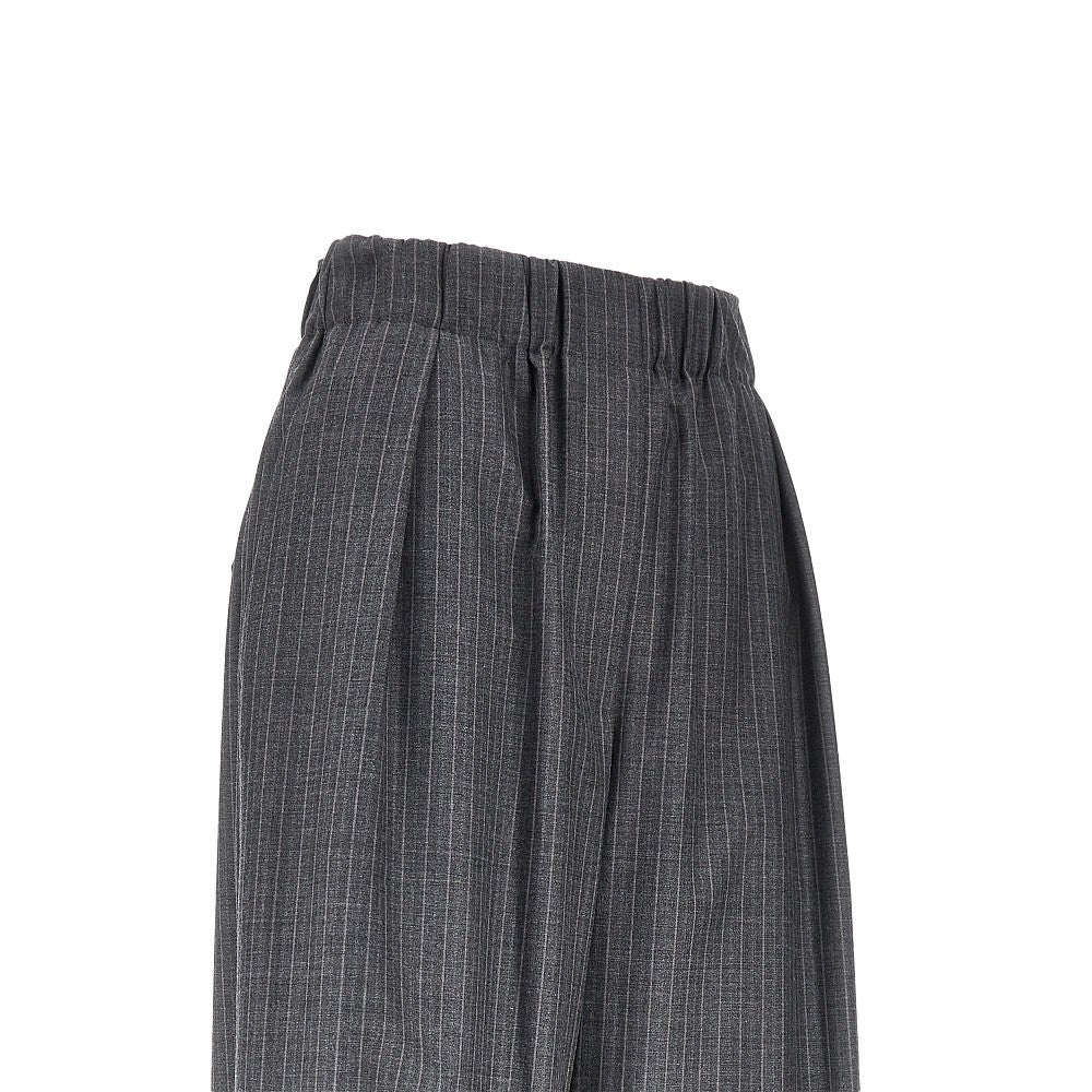 JIL SANDER 40 pinstriped wool pants