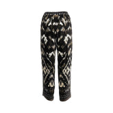 PIERRE LOUIS MASCIA S printed chenille tapered pants