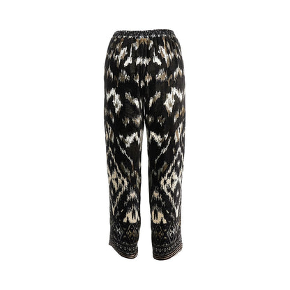 PIERRE LOUIS MASCIA S printed chenille tapered pants