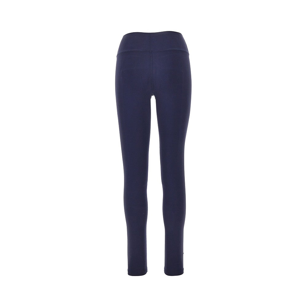 serif logo leggings