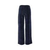 SPORTY AND RICH S ny crest velour track pants