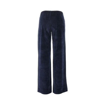 SPORTY AND RICH S ny crest velour track pants