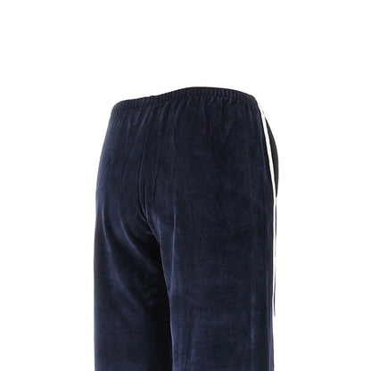 SPORTY AND RICH S ny crest velour track pants