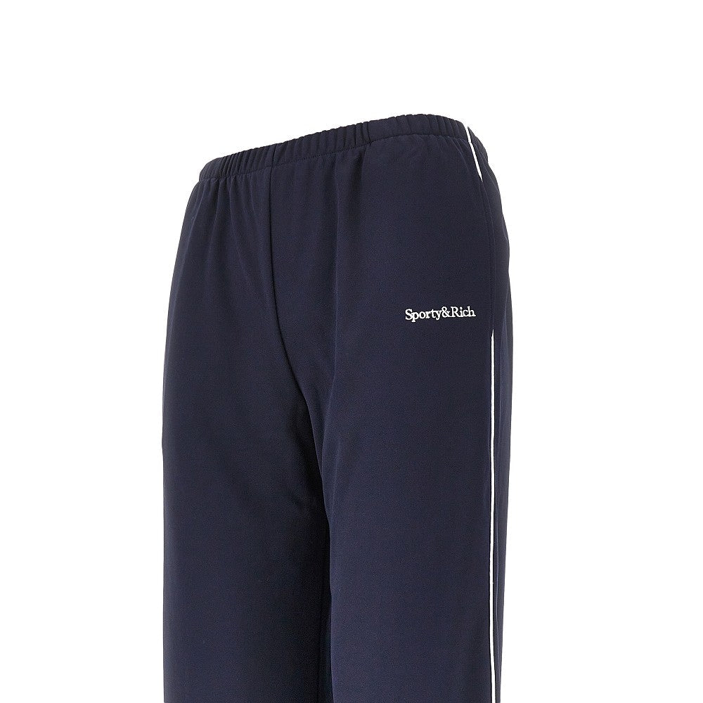 SPORTY AND RICH S serif logo track pants