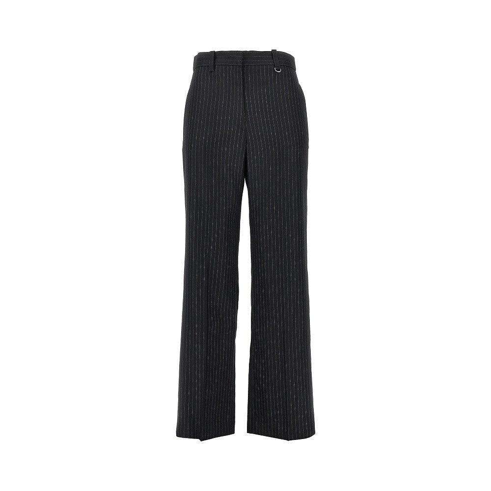 ISABEL MARANT 36 wool-blend pinstriped pants