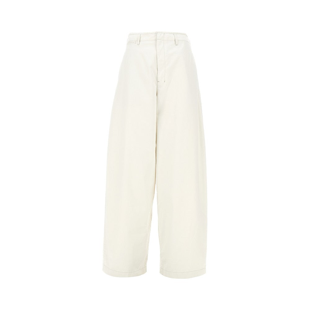 LEMAIRE 38 cotton twill large chino pants