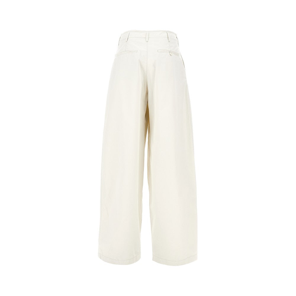 cotton twill large chino pants