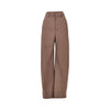 blend tropical wool baggy pants