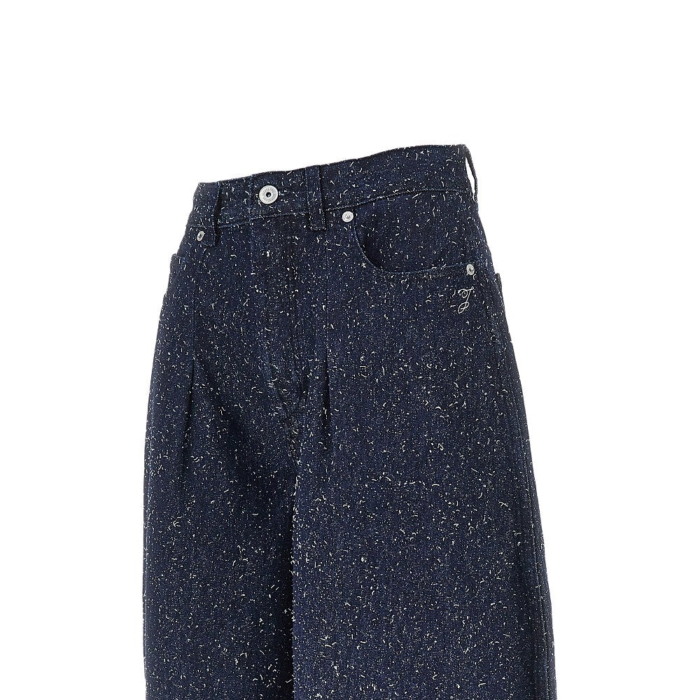 JACQUEMUS 26 ovalo denim pants