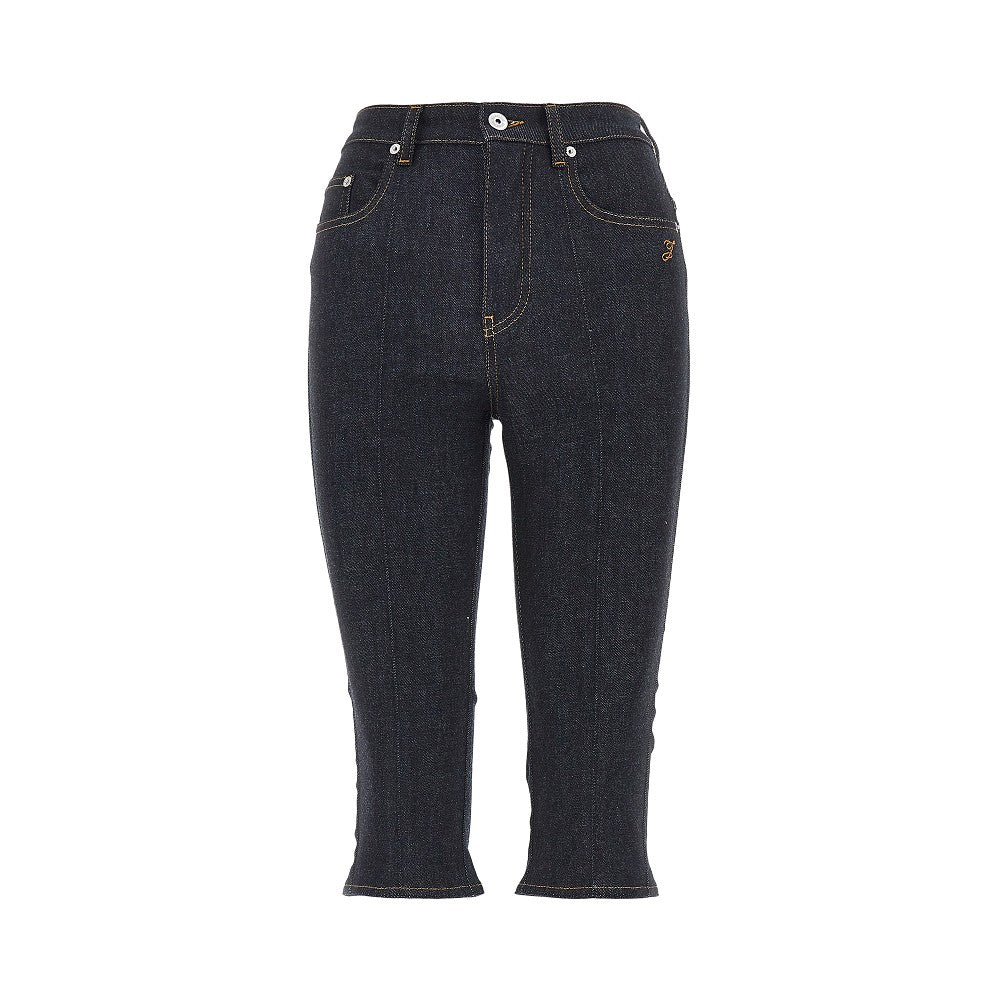 JACQUEMUS 26 stretch denim capri jeans