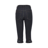 JACQUEMUS 26 stretch denim capri jeans
