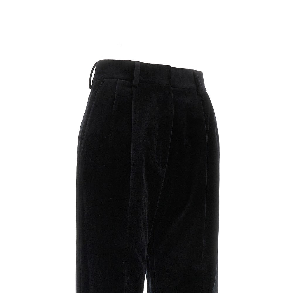 BLAZE I fox velvet pants with darts