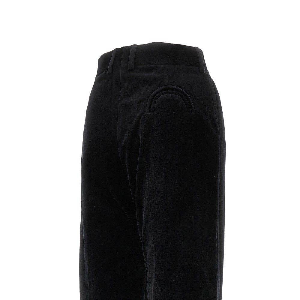 BLAZE I fox velvet pants with darts