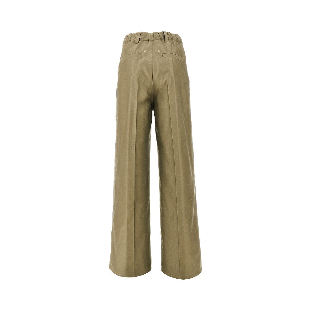 MAISON MARGIELA 40 wide leg cotton pants with darts