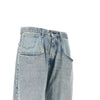 straight leg loose fit jeans