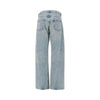 straight leg loose fit jeans