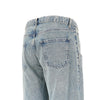 straight leg loose fit jeans