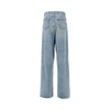 loose fit jeans with dropped crotch
