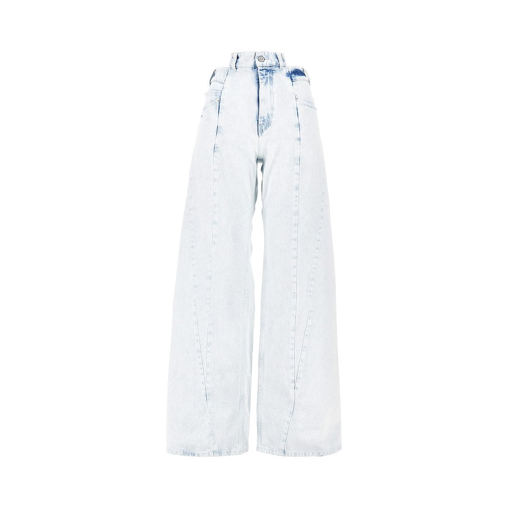 MAISON MARGIELA 24 cut-out waist wide fit jeans