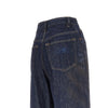 used effect wide leg jeans