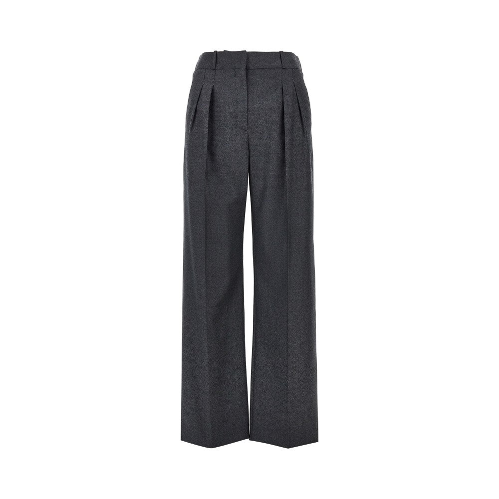 LOULOU DE SAISON 36 sbiru lds pants with darts