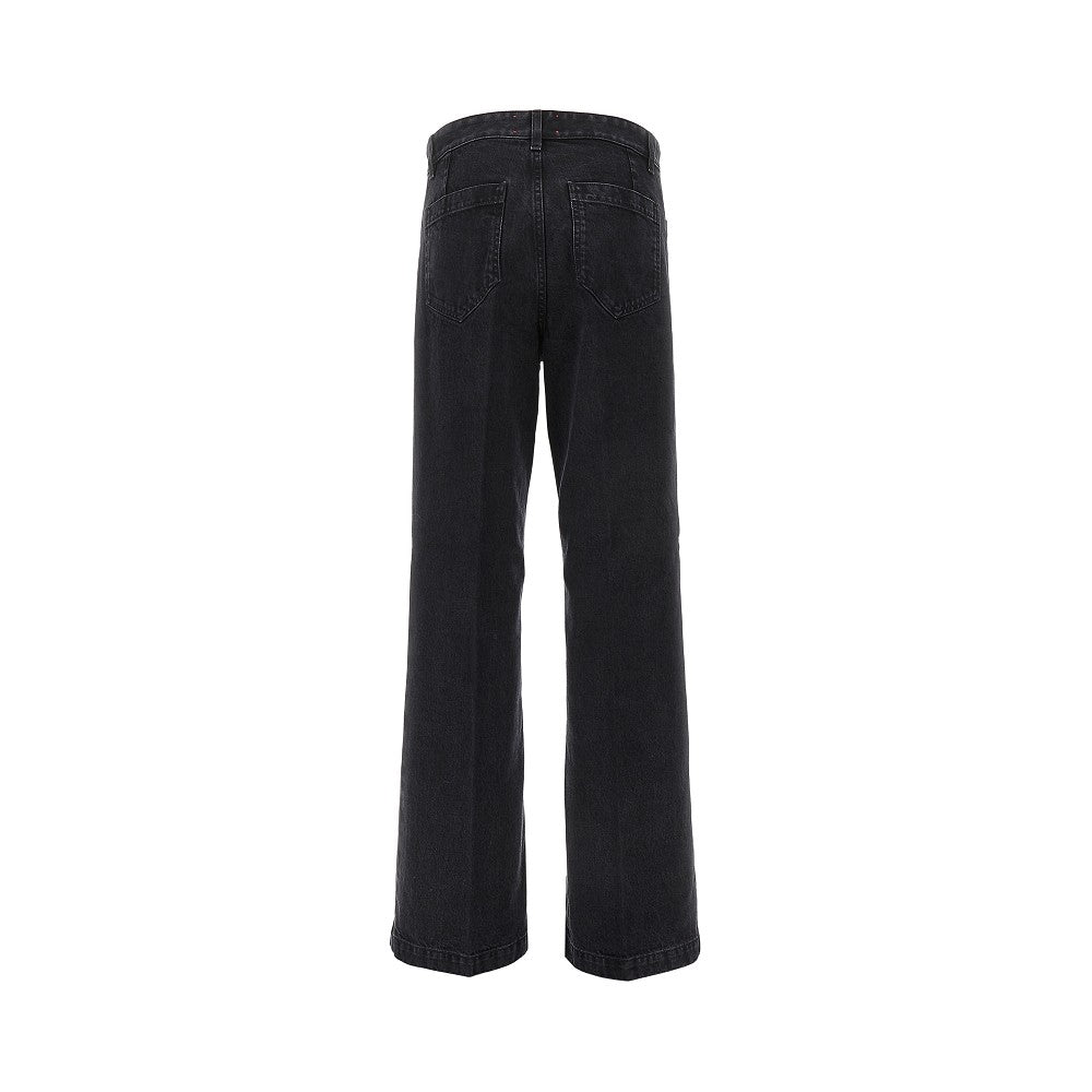 SEAFARER 27 cotton denim curt pants