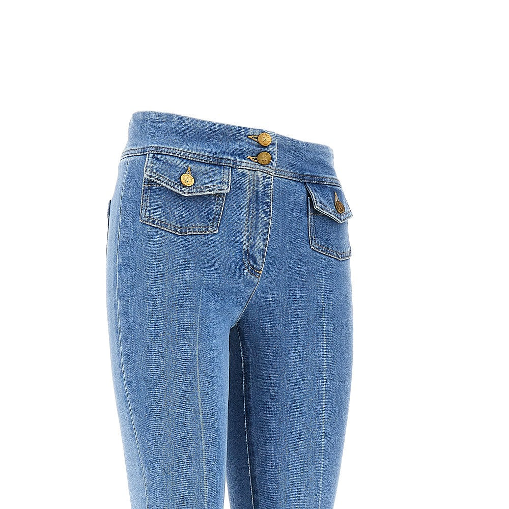 SEAFARER 32 emi stretch denim flared jeans