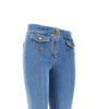 emi stretch denim flared jeans