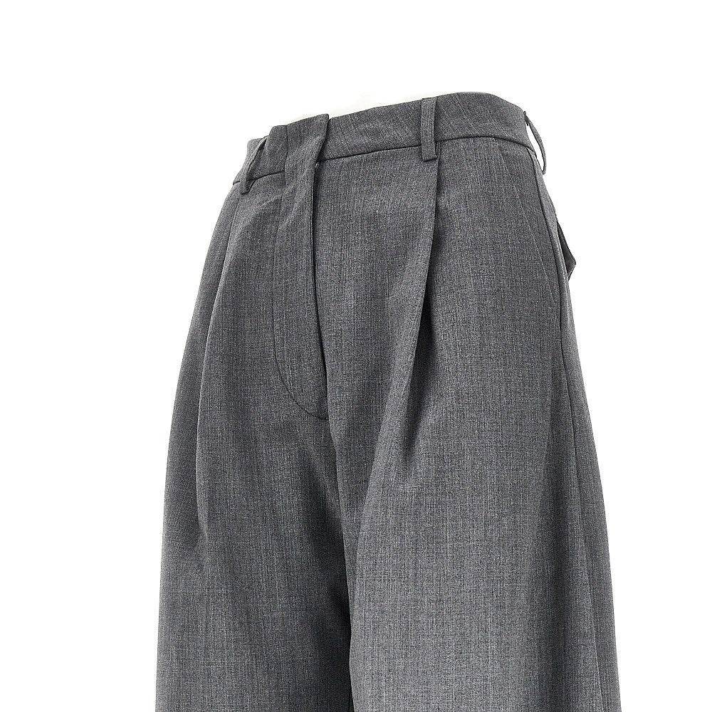 billie wide-leg wool-blend pants