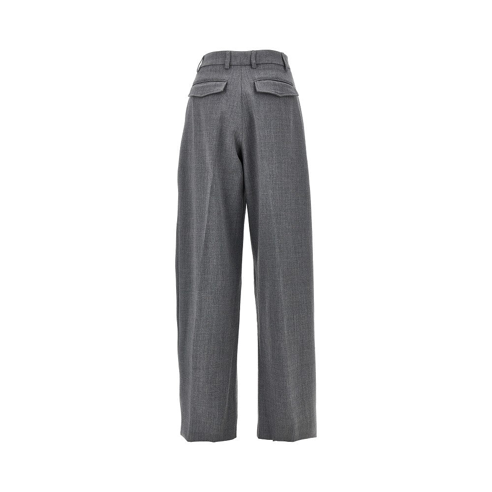 billie wide-leg wool-blend pants