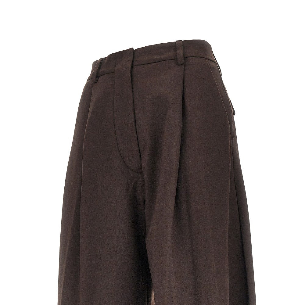 billie wide-leg wool-blend pants
