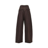 billie wide-leg wool-blend pants