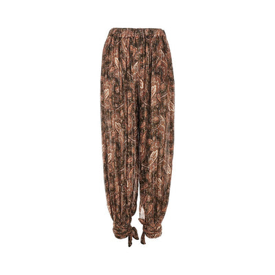 noor paisley georgette pants
