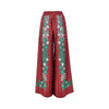printed silk palazzo pants