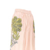 printed silk palazzo pants
