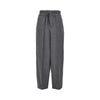 wool pants with elasticated waist