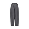 wool pants with elasticated waist