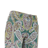 ETRO 26 paisley print denim pants