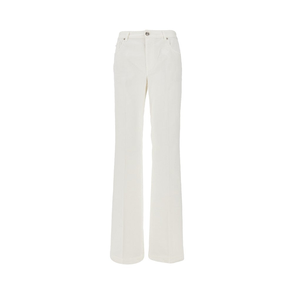 ETRO 25 stretch twill flared pants