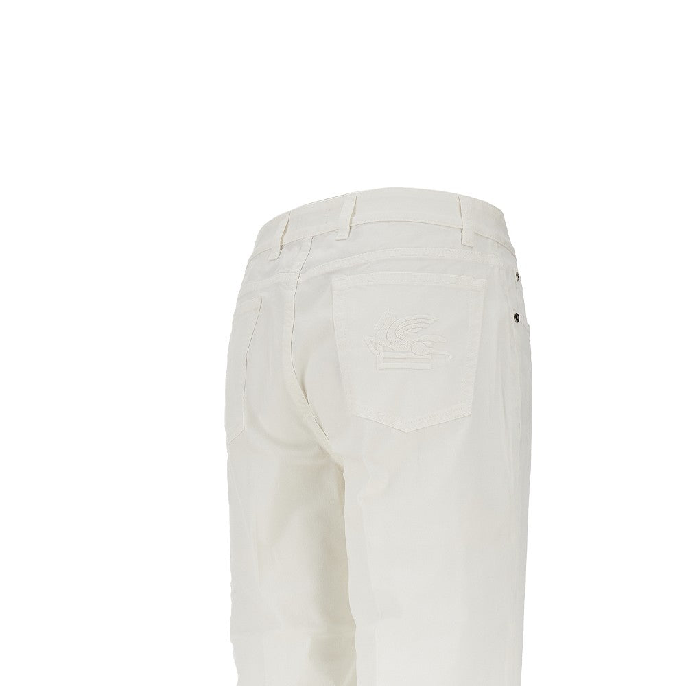 ETRO 25 stretch twill flared pants