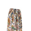 floral paisley print crepe pants