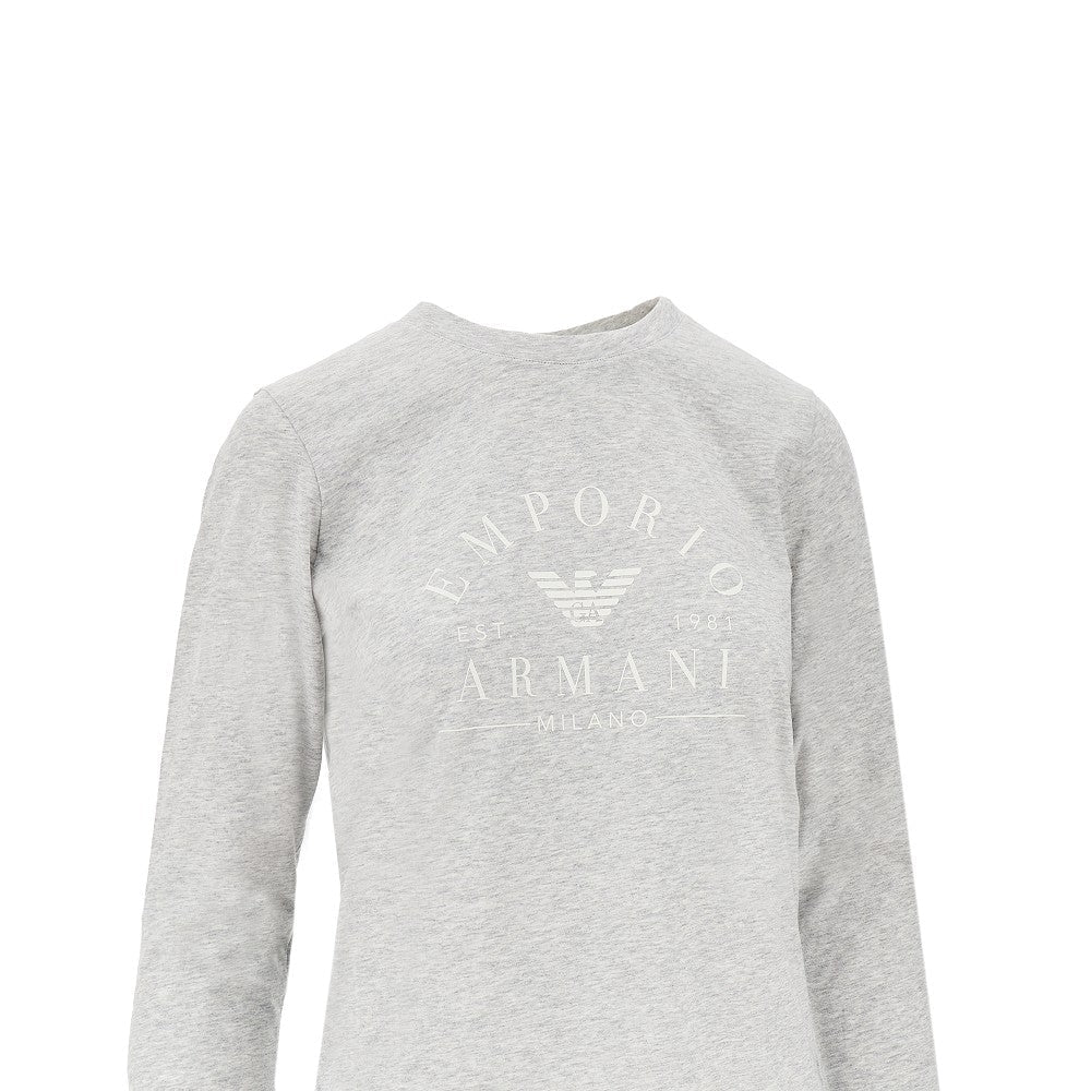 EA BODYWEAR XS organic cotton t-shirt with logo print