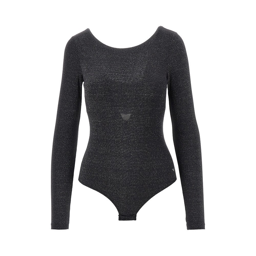 EA BODYWEAR XS lurex jersey loungewear bodysuit